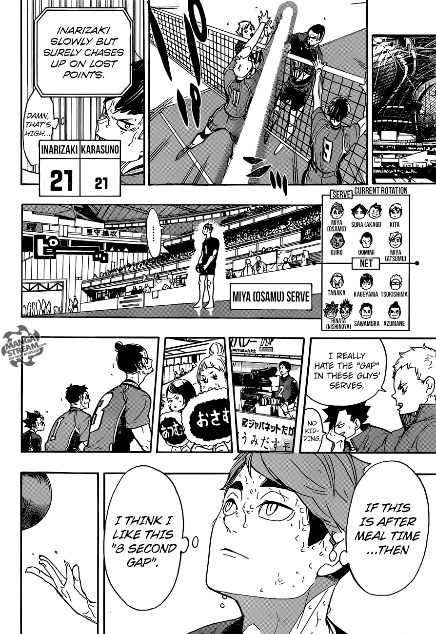 Haikyuu!!, Chapter 284 image 06